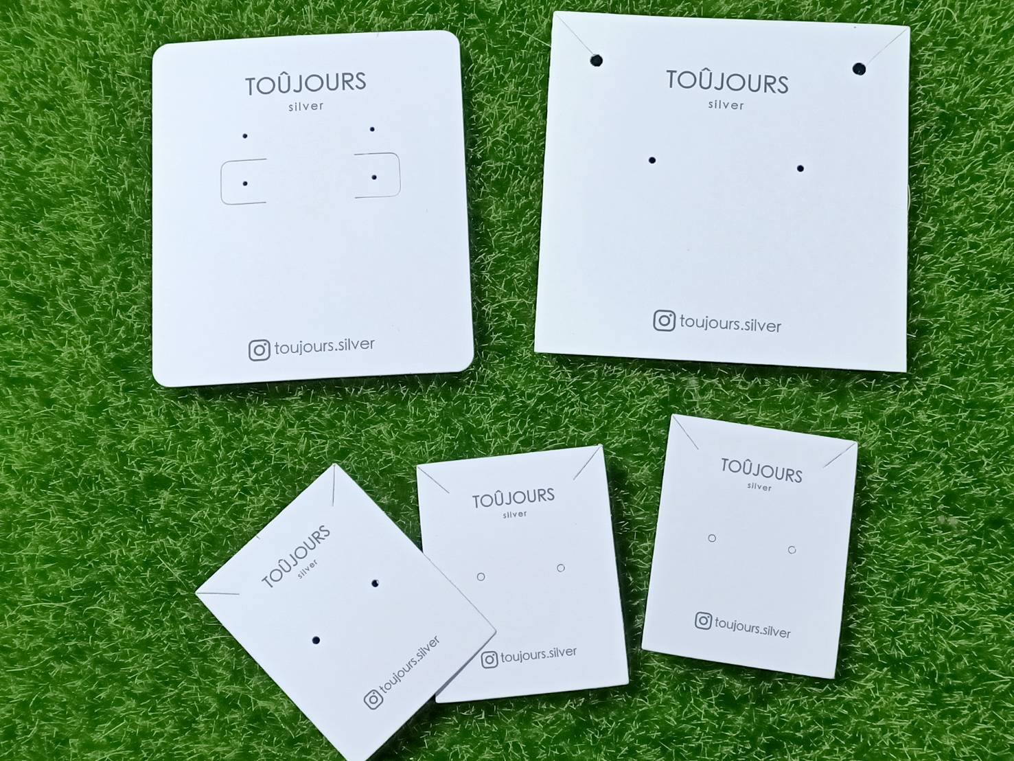 【客製化耳環卡】BY 品牌toujours.sliver